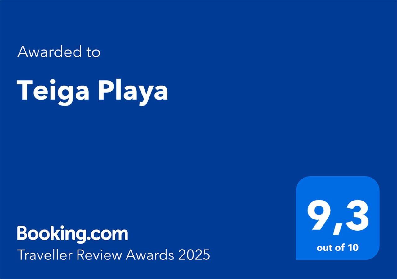 Teiga Playa Apartment ติอาส ภายนอก รูปภาพ